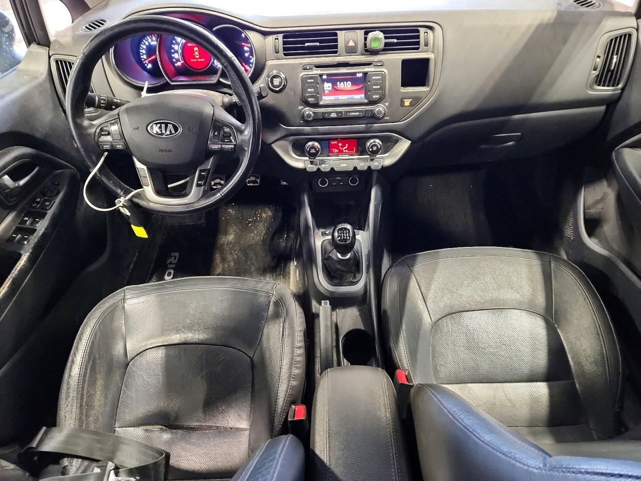 2013 Kia Rio 5-door Ex Black vin: KNADN5A38D6887355