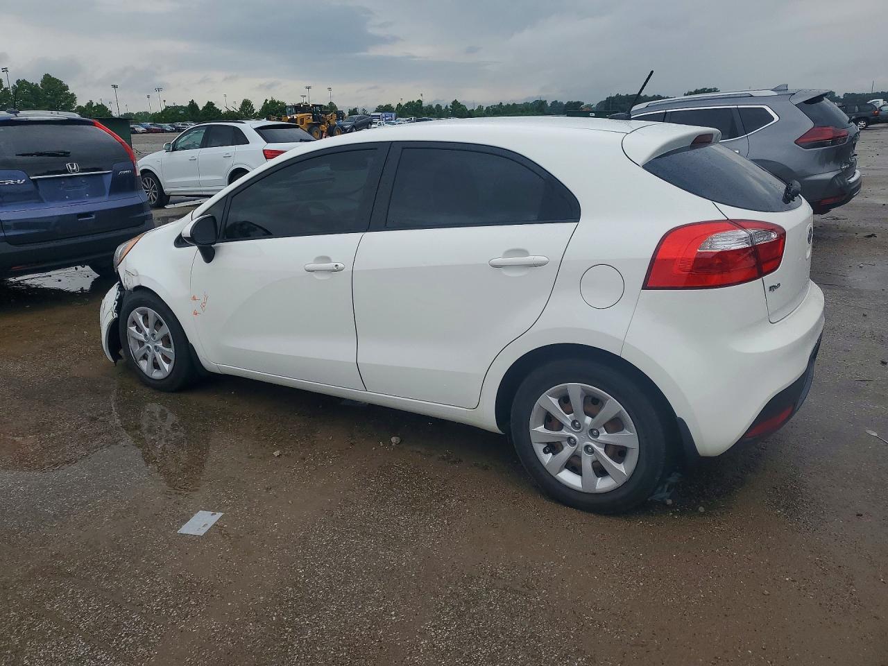 2012 Kia Rio 5-door Ex White vin: KNADN5A39C6054713