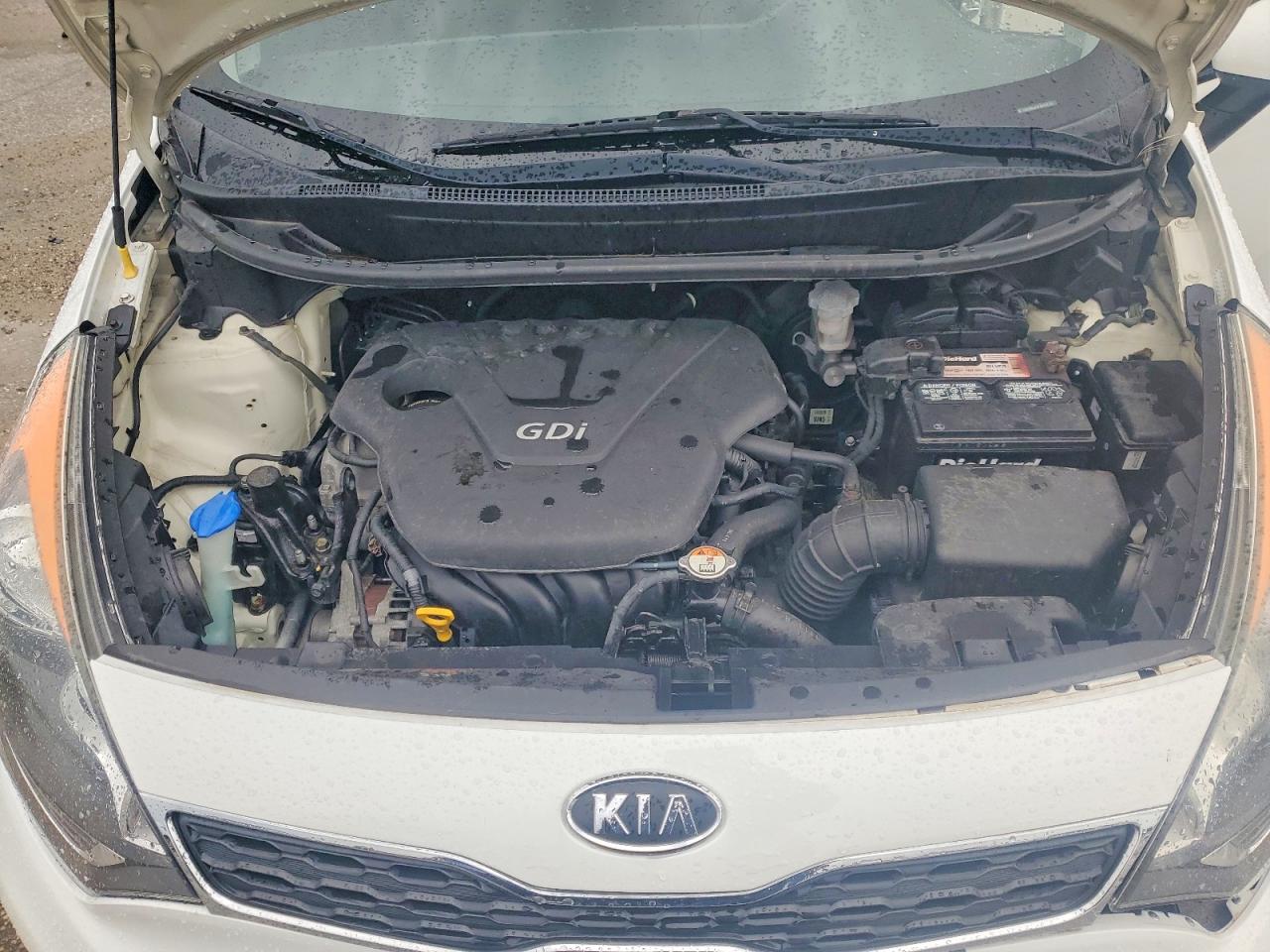 2012 Kia Rio 5-door Ex White vin: KNADN5A39C6054713