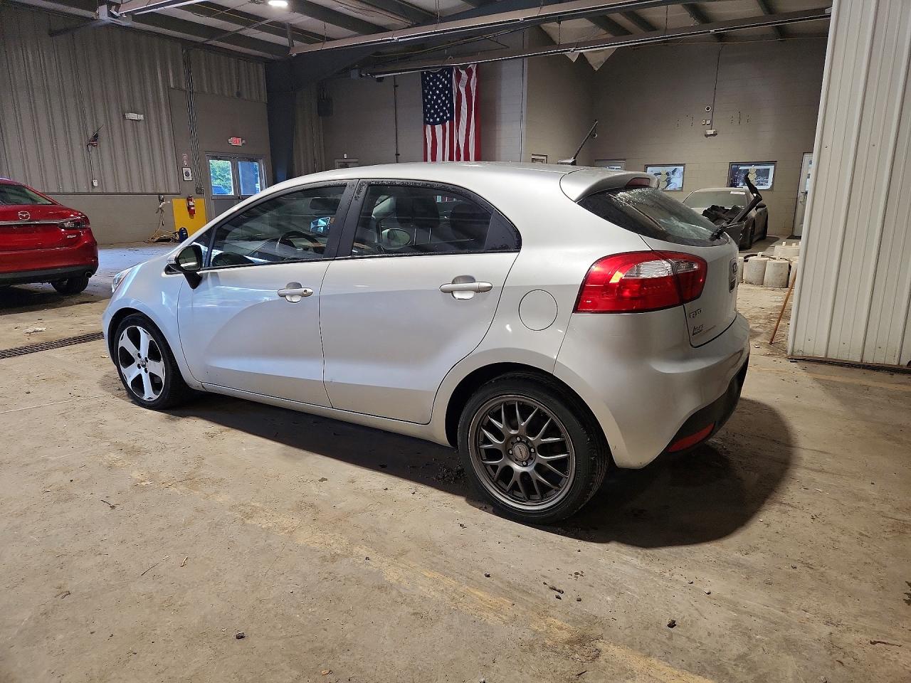 2012 Kia Rio 5-door Sx Silver vin: KNADN5A39C6064786