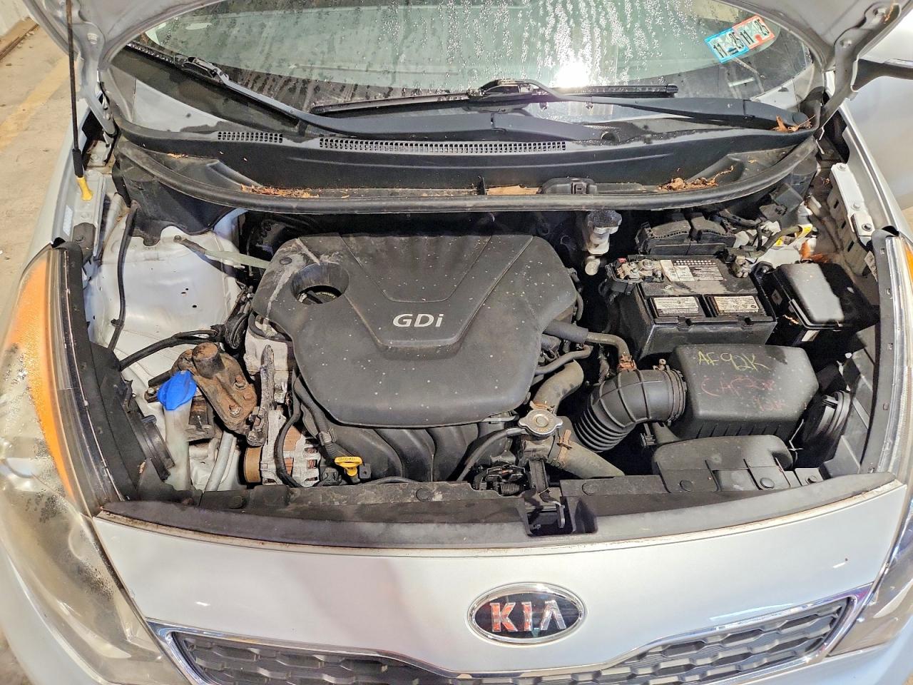 2012 Kia Rio 5-door Sx Silver vin: KNADN5A39C6064786