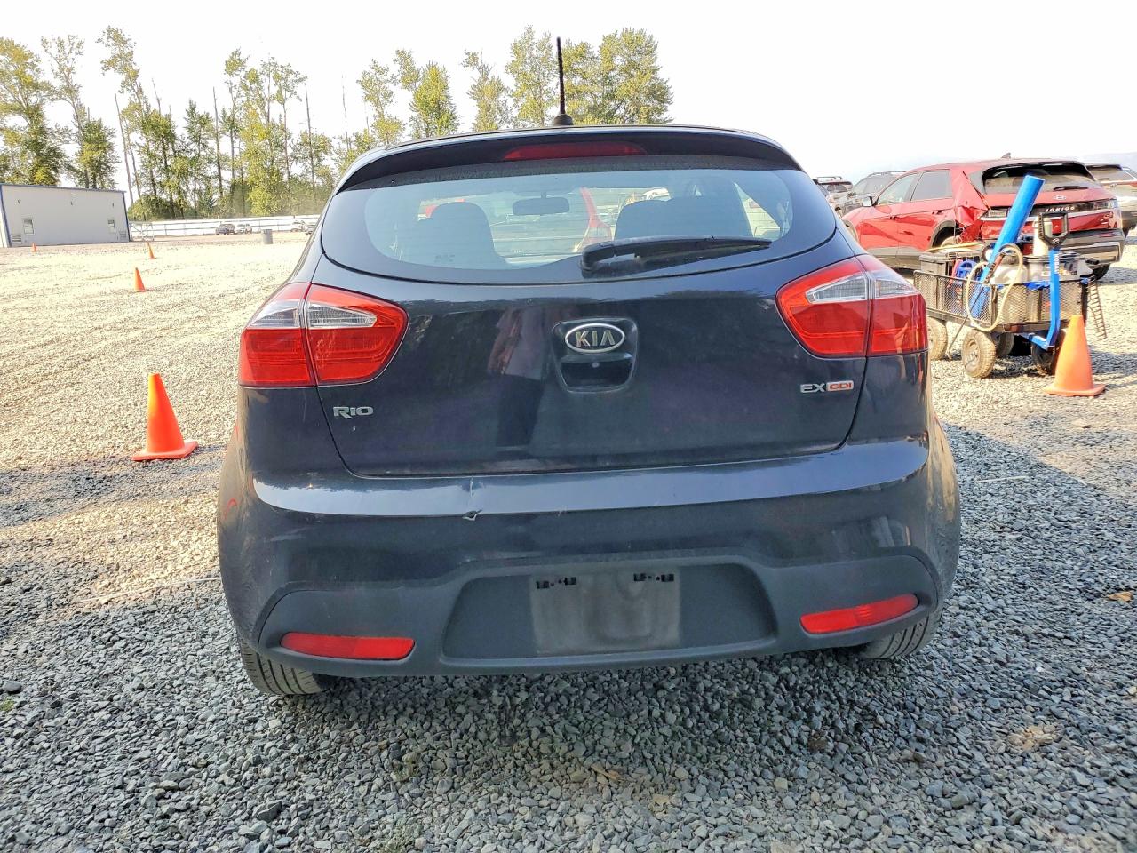 2012 Kia Rio 5-door Ex Black vin: KNADN5A3XC6012597