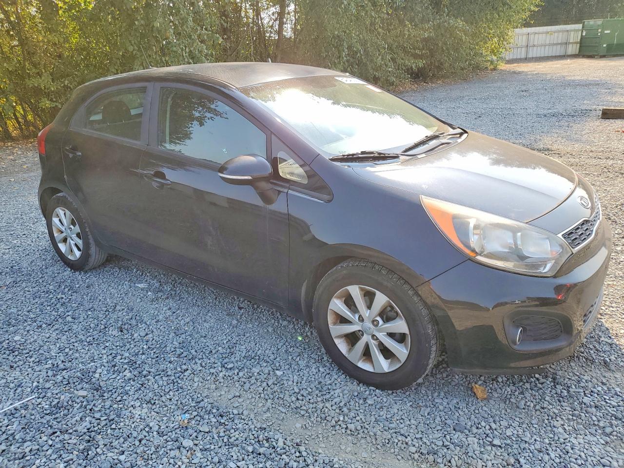 2012 Kia Rio 5-door Ex Black vin: KNADN5A3XC6012597