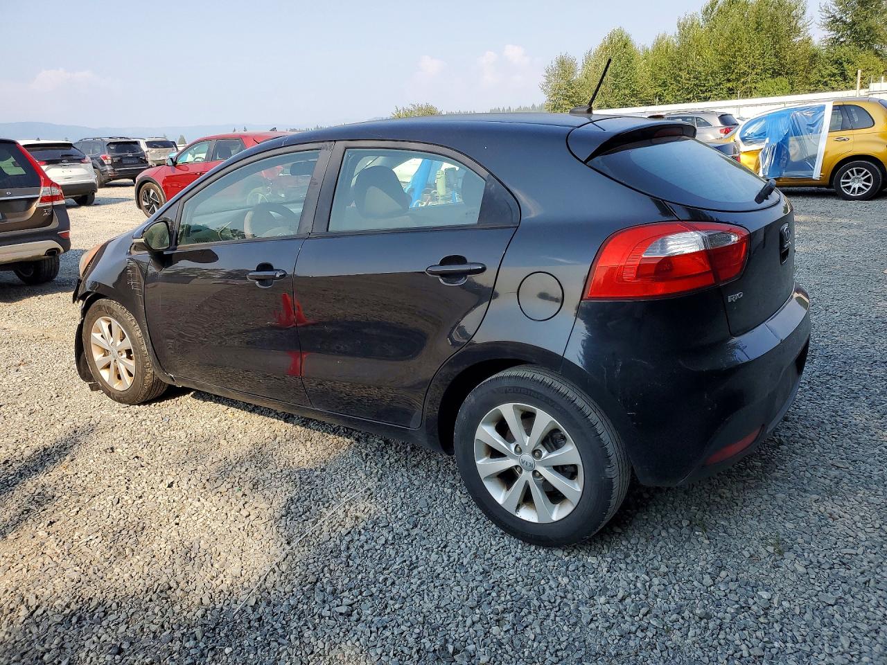 2012 Kia Rio 5-door Ex Black vin: KNADN5A3XC6012597