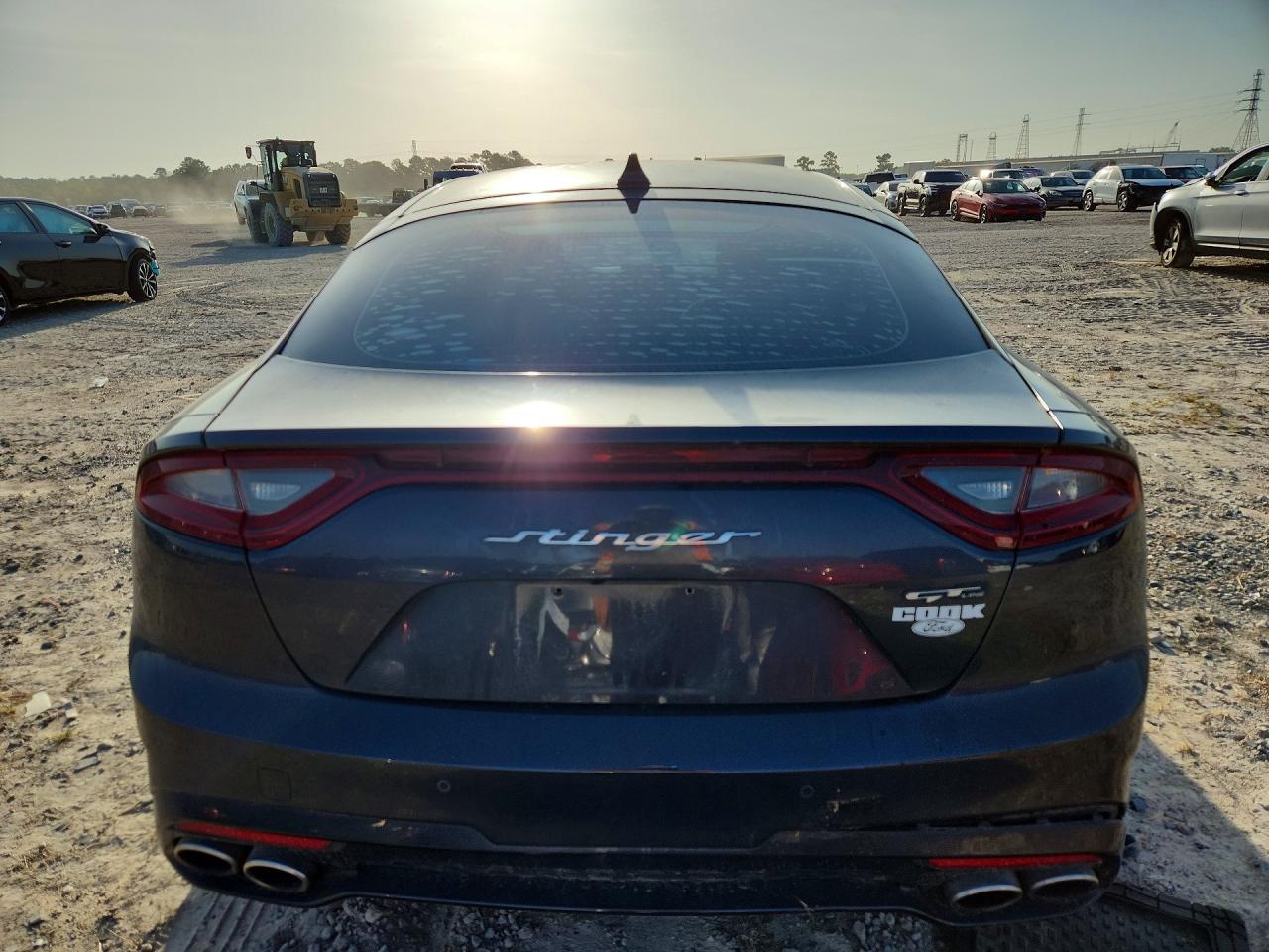 2020 Kia Stinger Gt-line Gray vin: KNAE15LA1L6076460