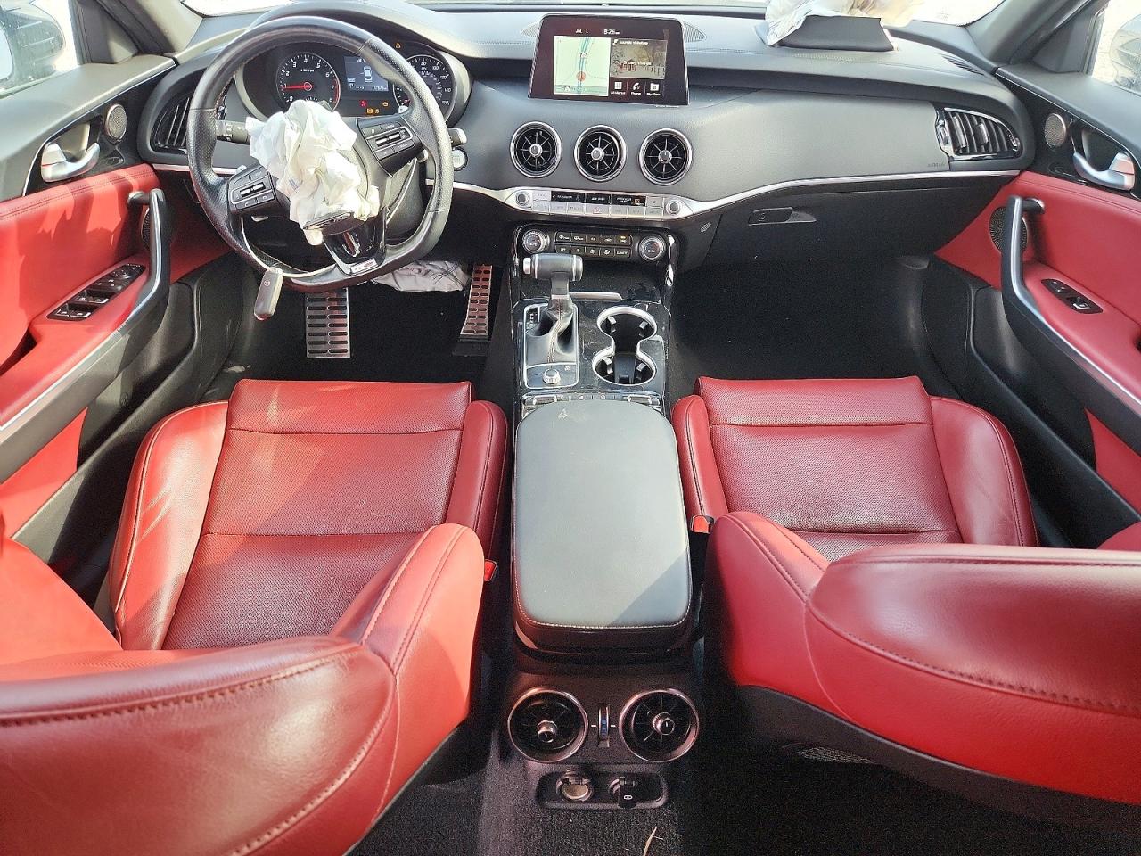 2021 Kia Stinger Gt-line Белый vin: KNAE15LA4M6092038