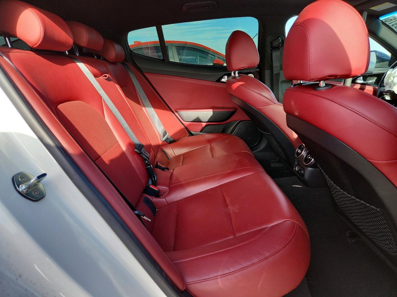 2021 Kia Stinger Gt-line Белый vin: KNAE15LA4M6092038