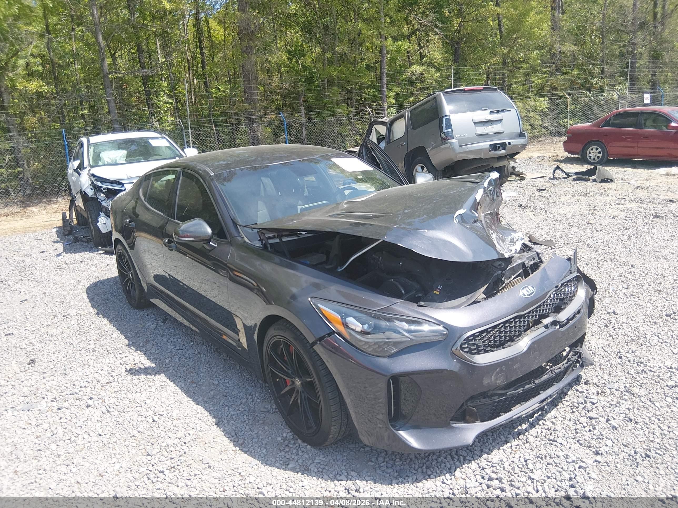 2019 Kia Stinger Gt Black vin: KNAE35LC2K6059208