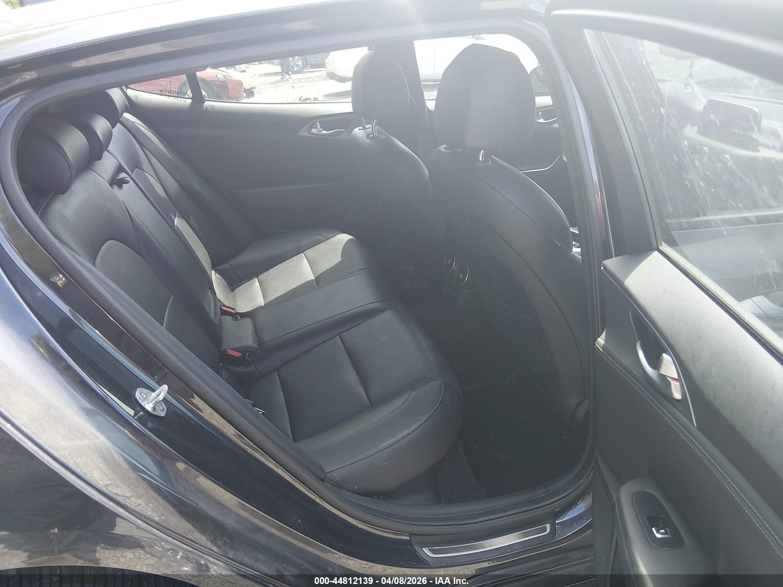 2019 Kia Stinger Gt Black vin: KNAE35LC2K6059208