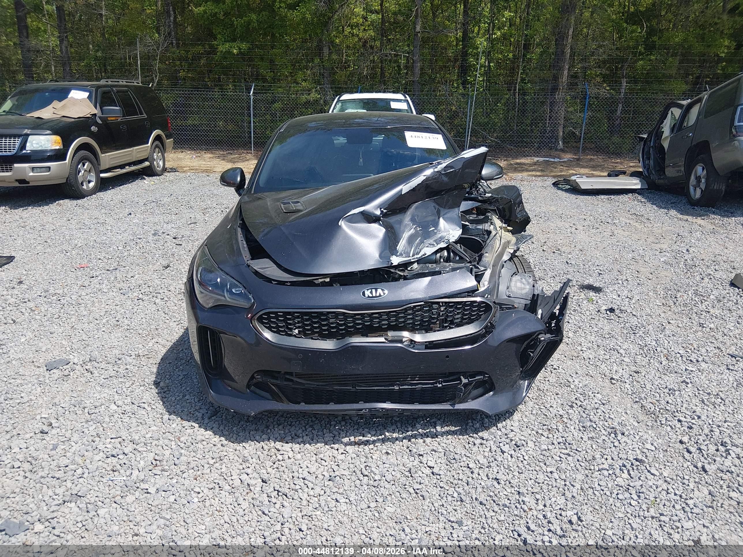 2019 Kia Stinger Gt Black vin: KNAE35LC2K6059208