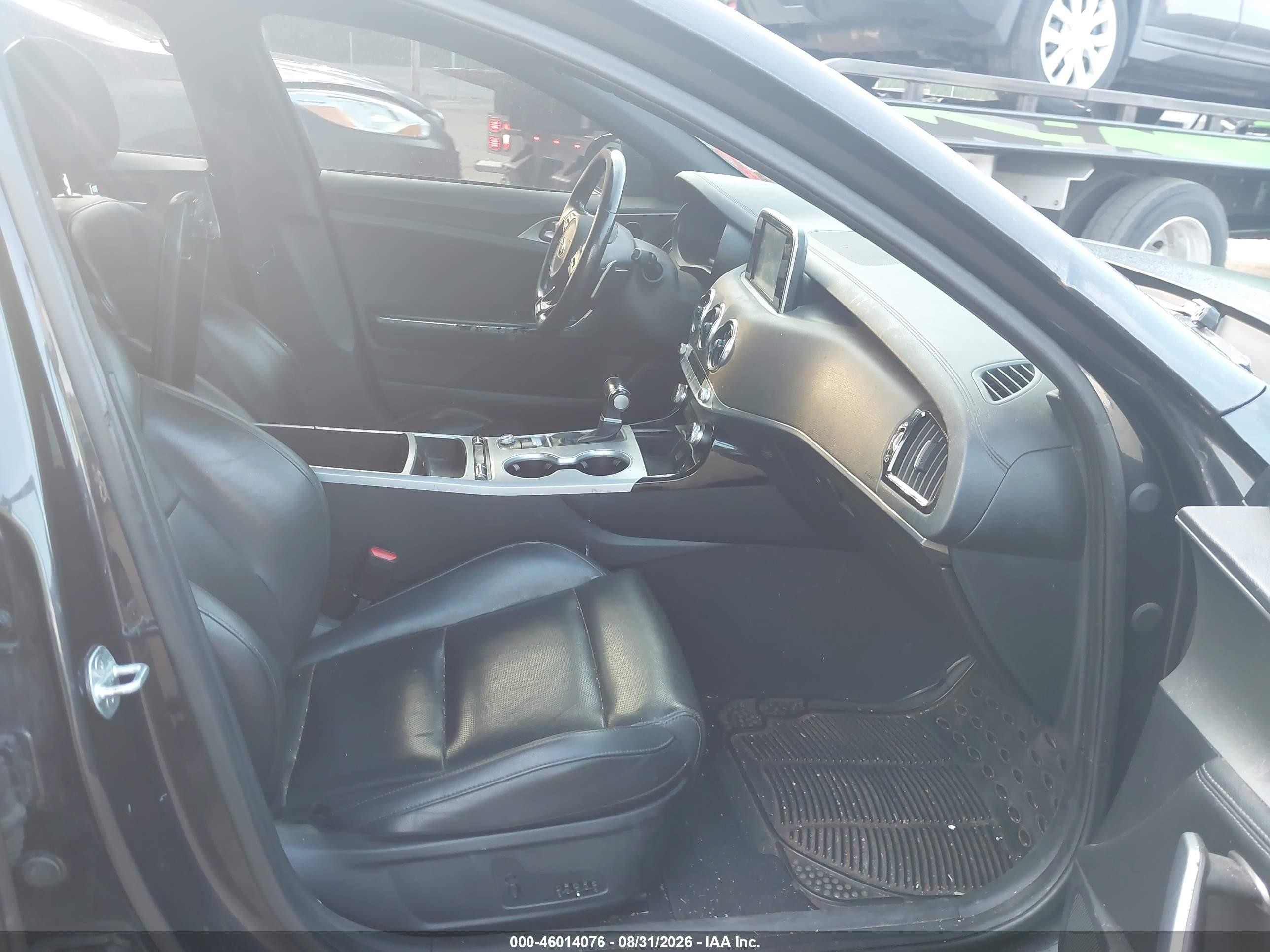 2019 Kia Stinger Gt Gray vin: KNAE35LC5K6046906