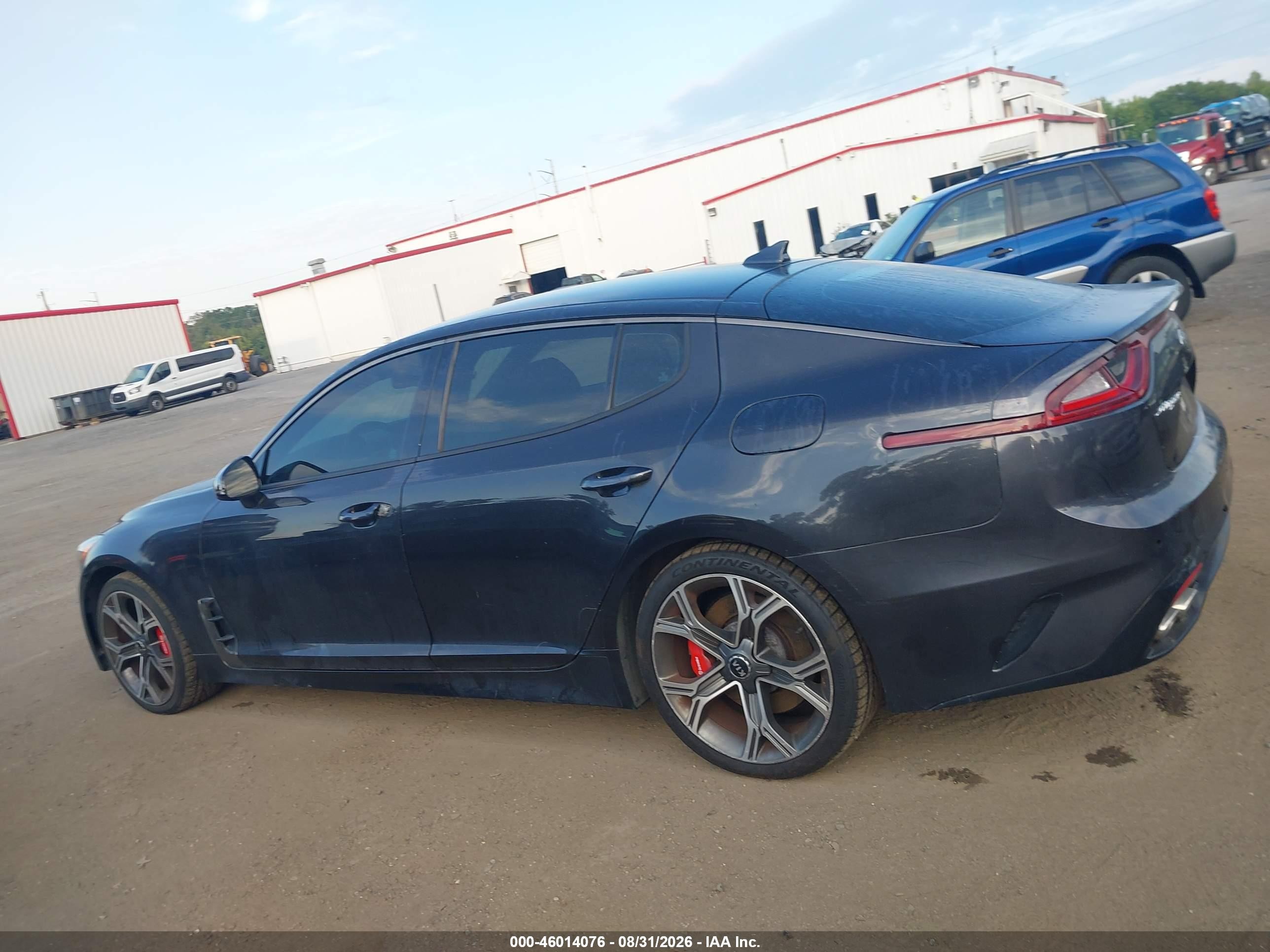 2019 Kia Stinger Gt Gray vin: KNAE35LC5K6046906