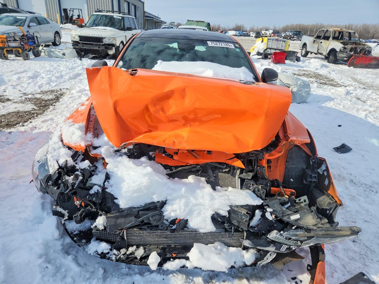 2019 Kia Stinger Gt Orange vin: KNAE35LC6K6070924