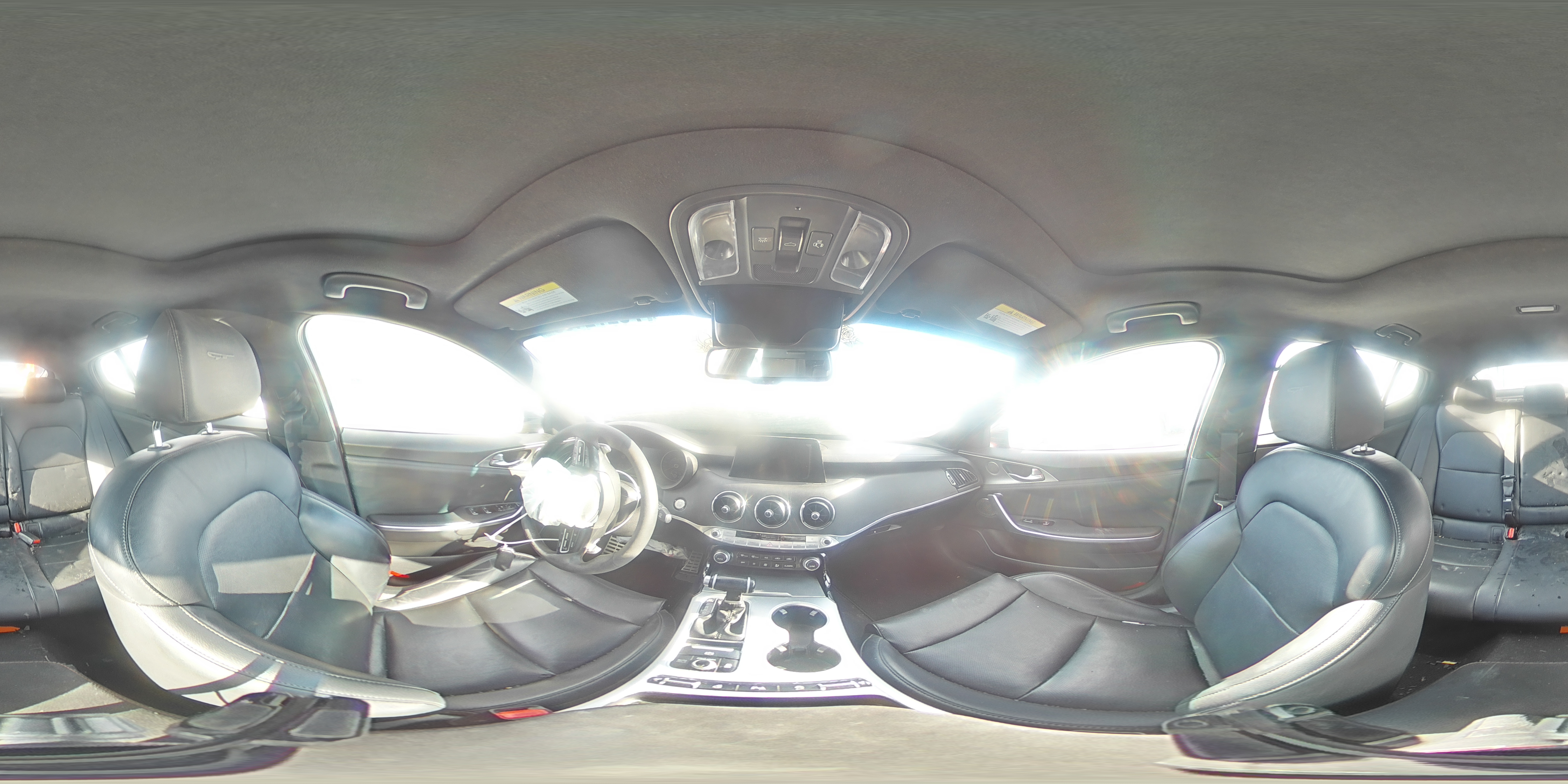 2019 Kia Stinger Gt Orange vin: KNAE35LC6K6070924
