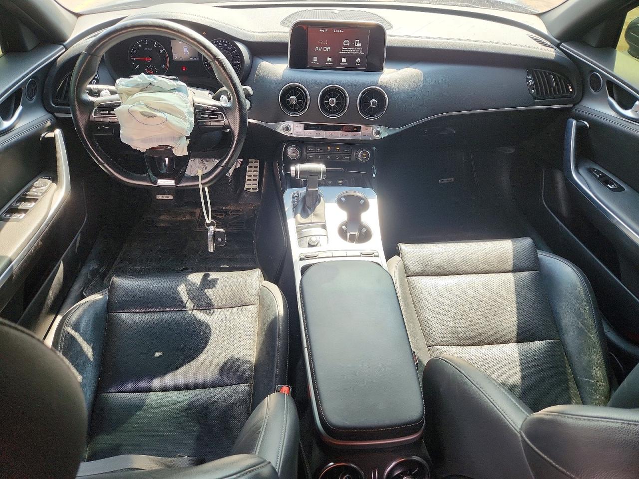 2019 Kia Stinger Gt Charcoal vin: KNAE35LC8K6066292