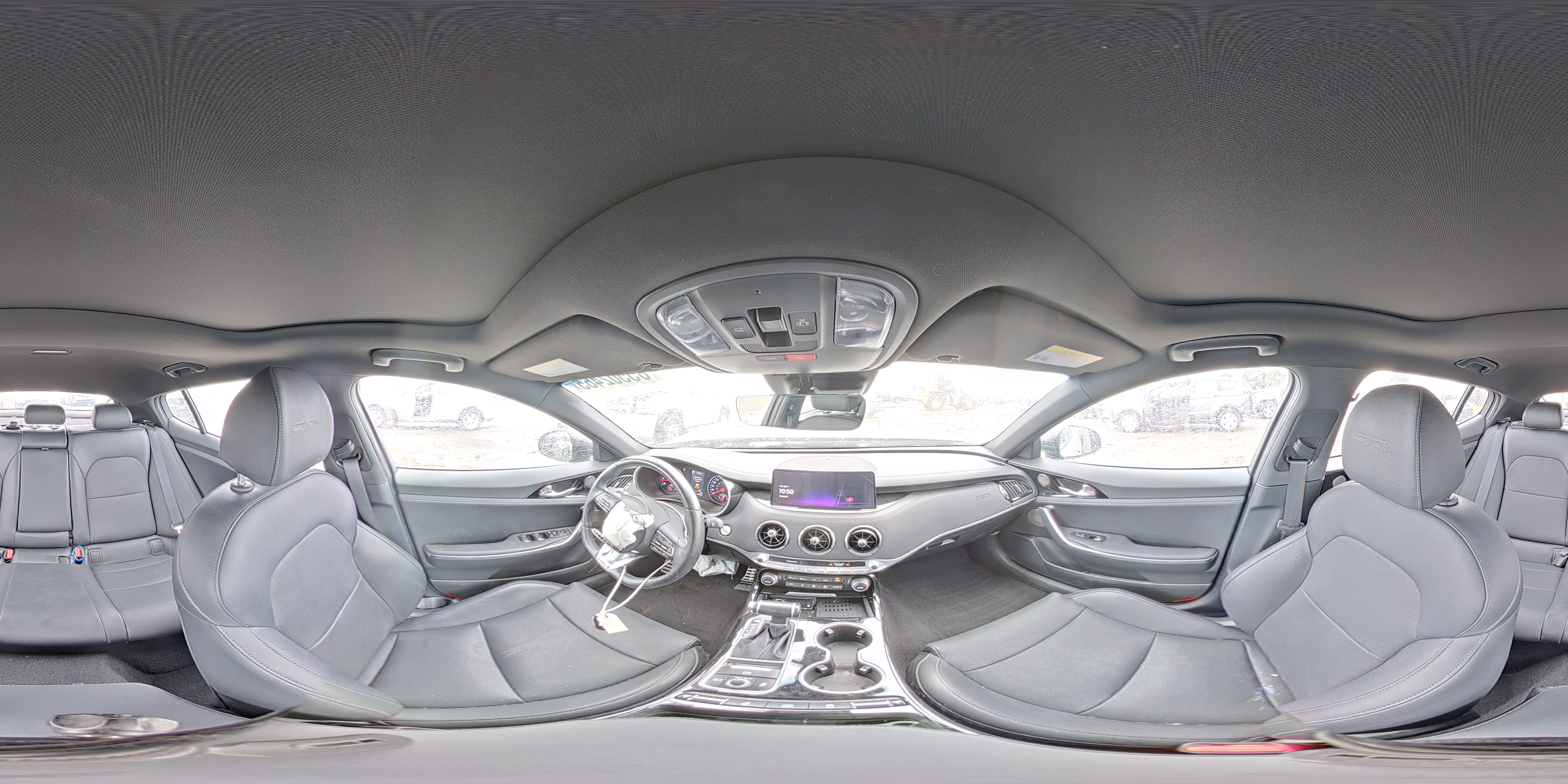 2023 Kia Stinger Gt Line Gray vin: KNAE35LD0P6132978