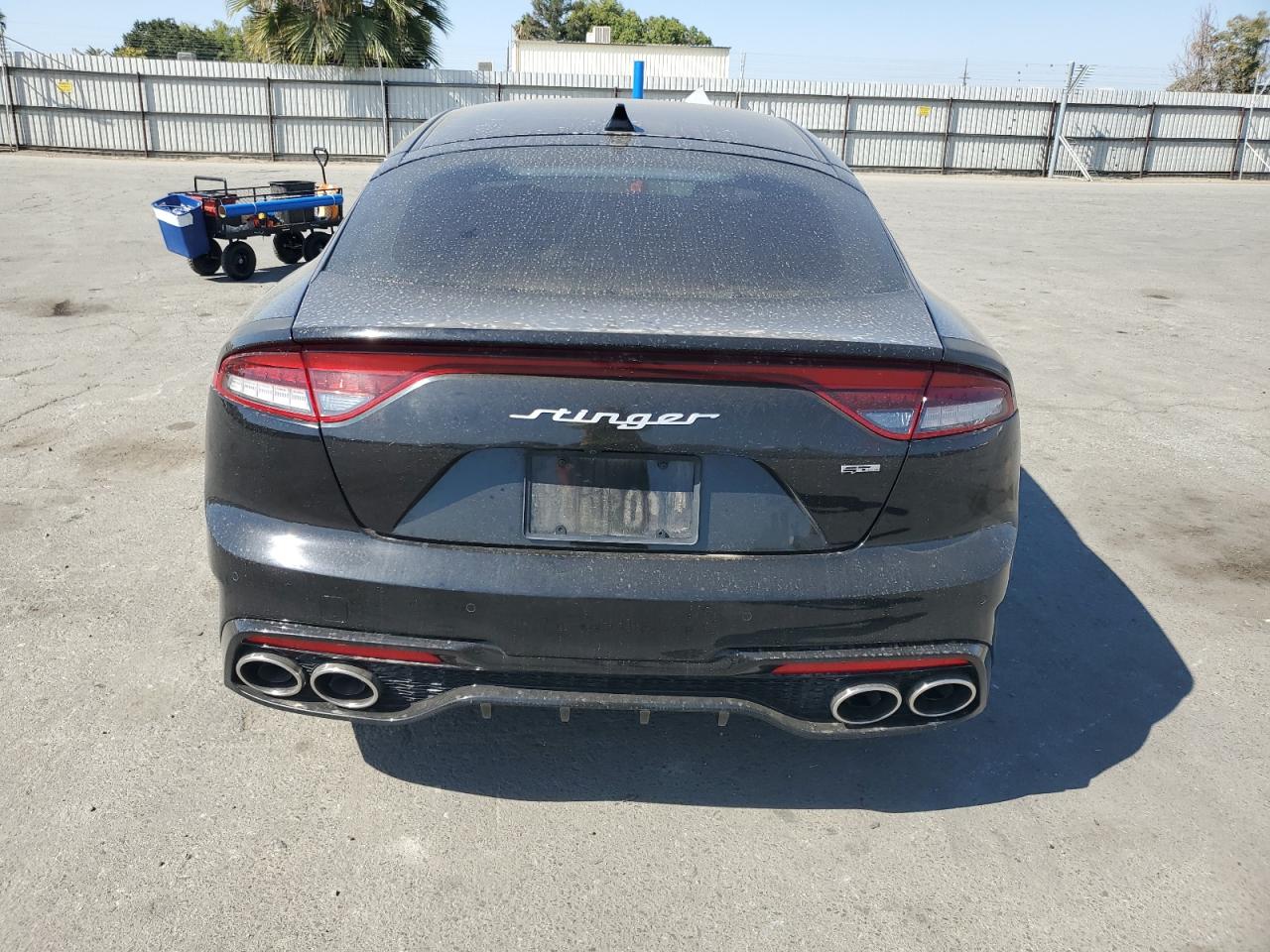 2023 Kia Stinger Gt Line Black vin: KNAE35LD1P6123528