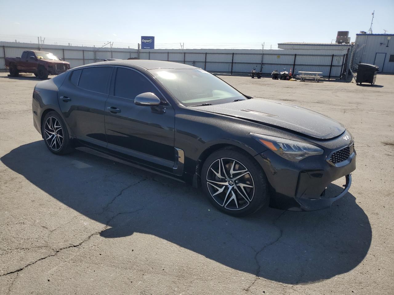 2023 Kia Stinger Gt Line Black vin: KNAE35LD1P6123528
