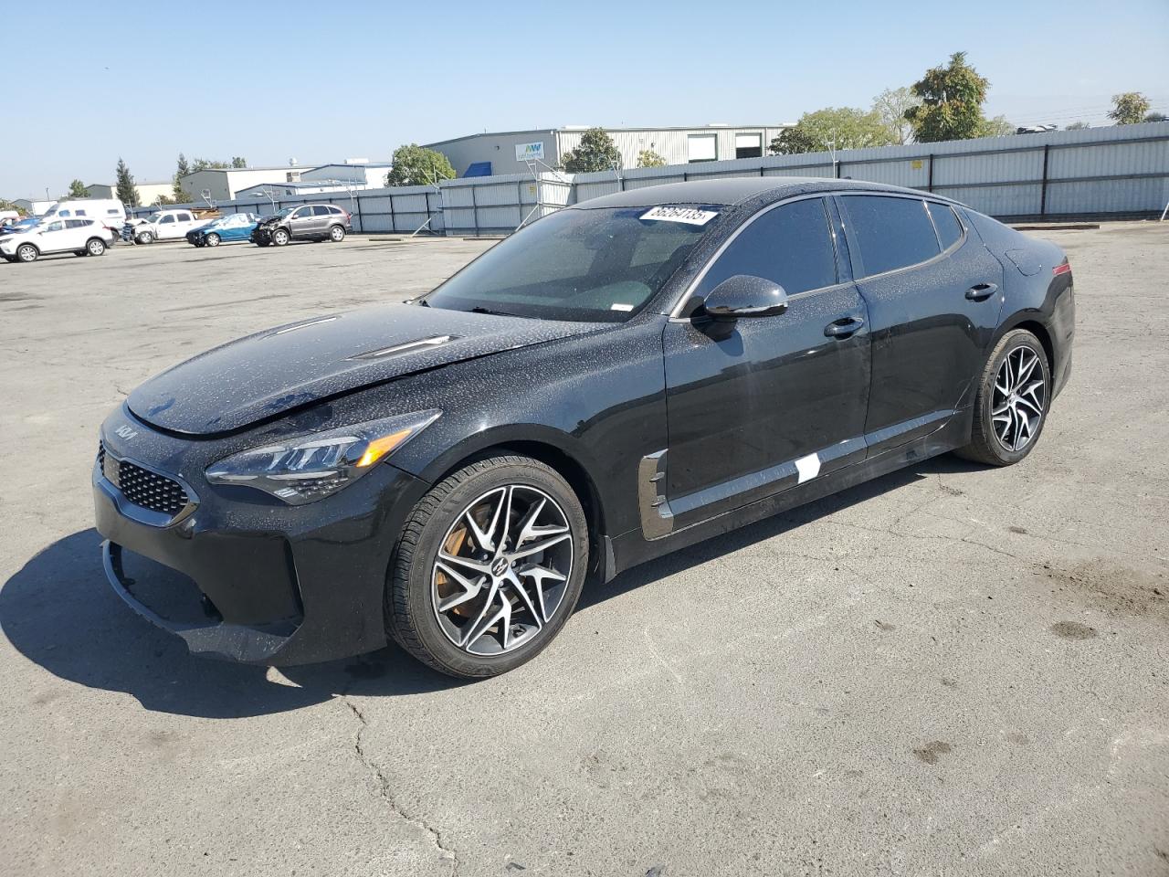 2023 Kia Stinger Gt Line Black vin: KNAE35LD1P6123528