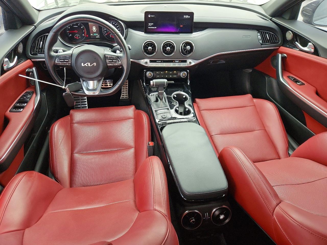 2022 Kia Stinger Gt Line Gray vin: KNAE35LD3N6113659
