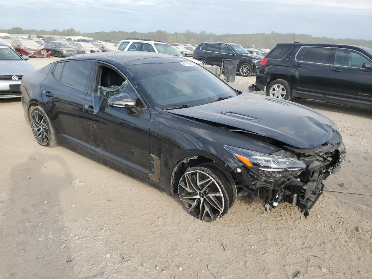 2023 Kia Stinger Gt Line Черный vin: KNAE35LD3P6130948