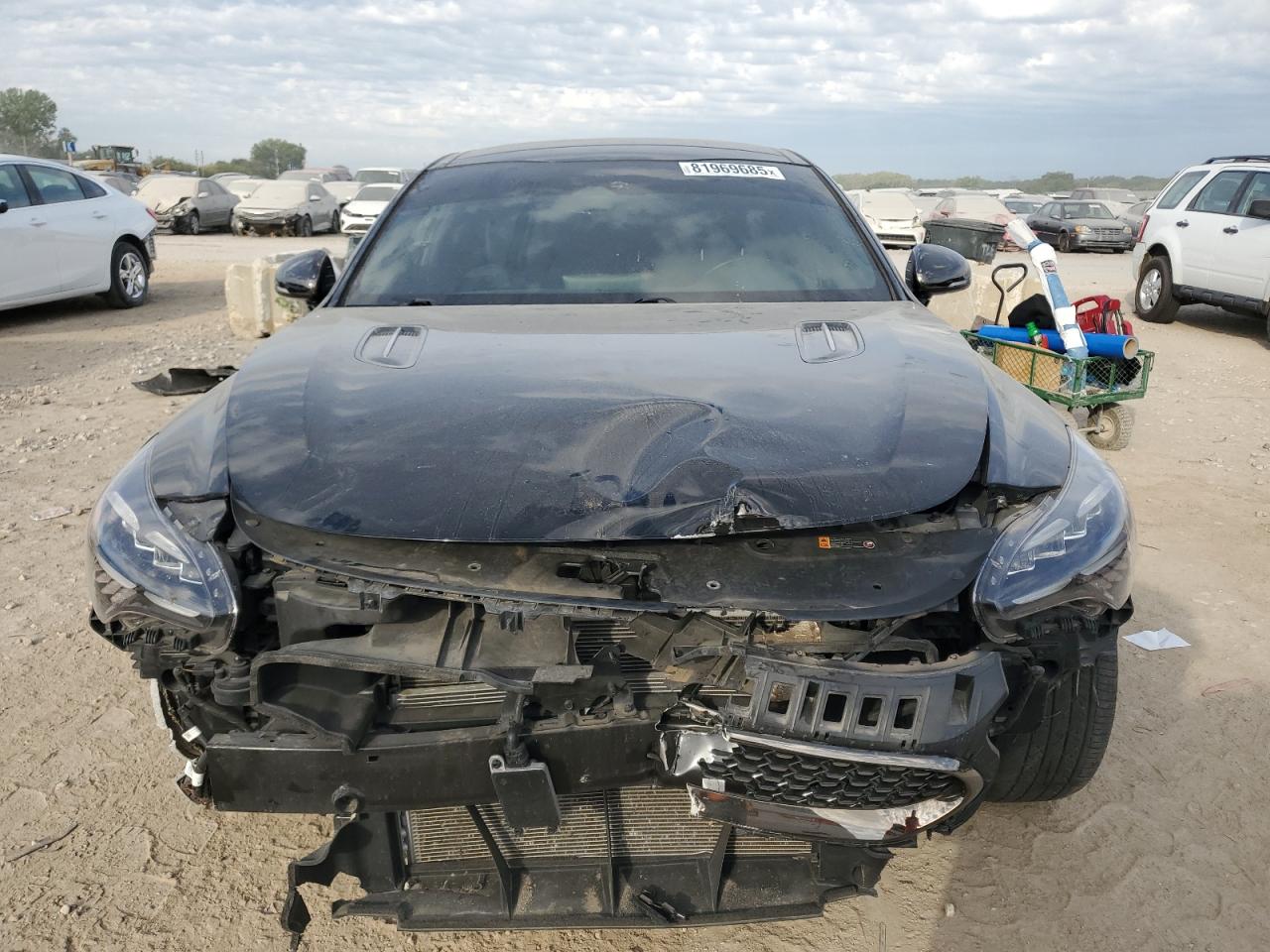 2023 Kia Stinger Gt Line Черный vin: KNAE35LD3P6130948