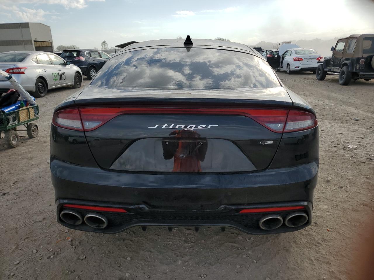2023 Kia Stinger Gt Line Черный vin: KNAE35LD3P6130948