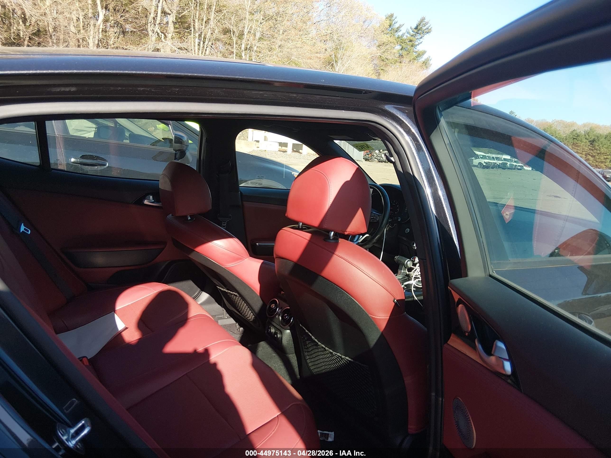 2022 Kia Stinger Gt-line Black vin: KNAE35LD8N6106674