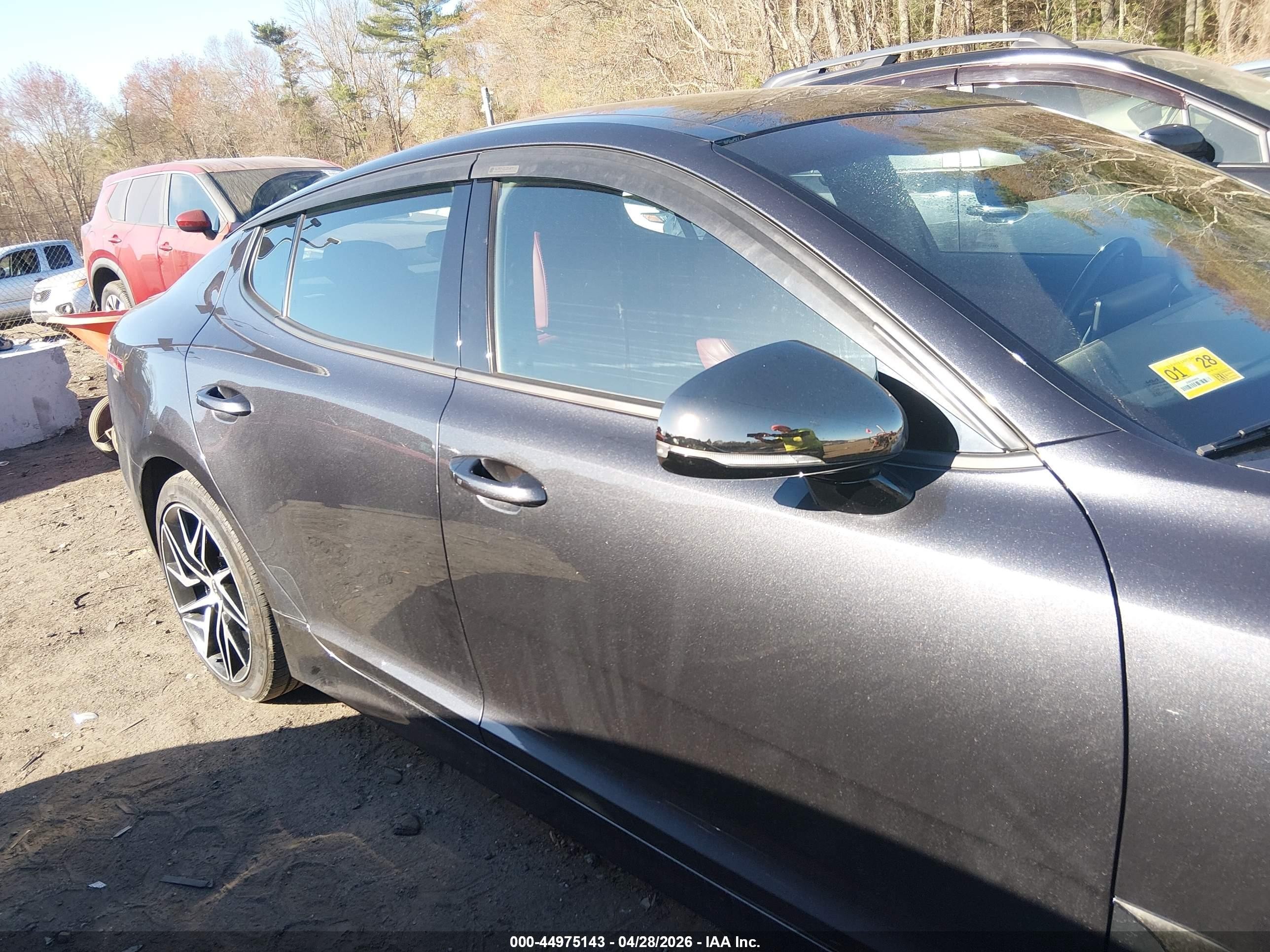 2022 Kia Stinger Gt-line Black vin: KNAE35LD8N6106674