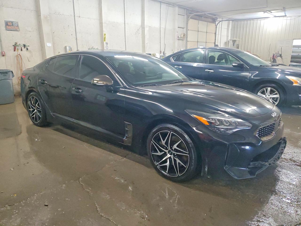 2022 Kia Stinger Gt-line Black vin: KNAE35LD9N6115528