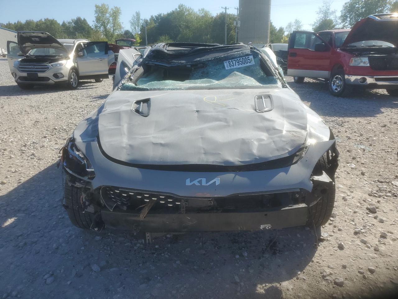 2023 Kia Stinger Gt Line Gray vin: KNAE35LD9P6135815