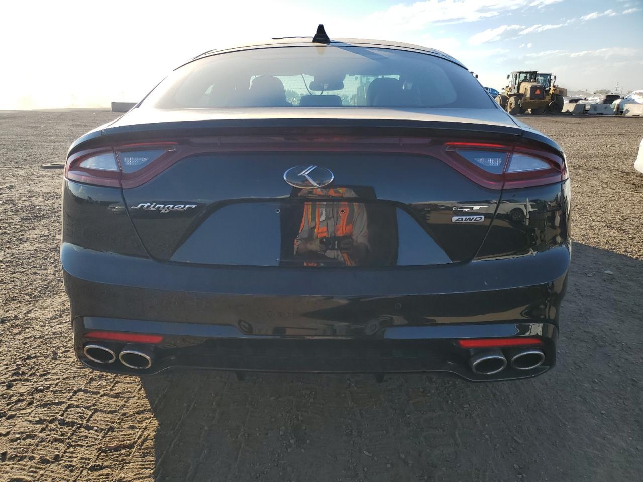 2018 Kia Stinger Gt2 Черный vin: KNAE55LC3J6028624
