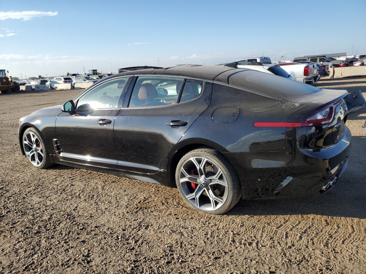 2018 Kia Stinger Gt2 Черный vin: KNAE55LC3J6028624