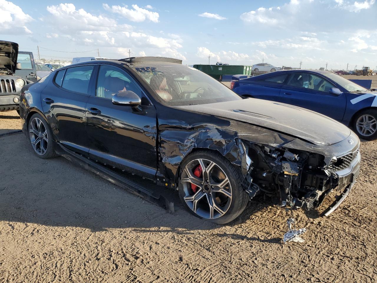 2018 Kia Stinger Gt2 Черный vin: KNAE55LC3J6028624
