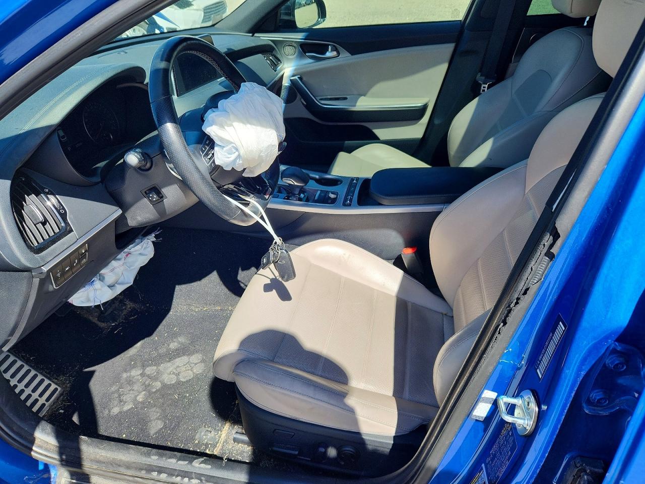 2018 Kia Stinger Gt2 Синий vin: KNAE55LC3J6035198