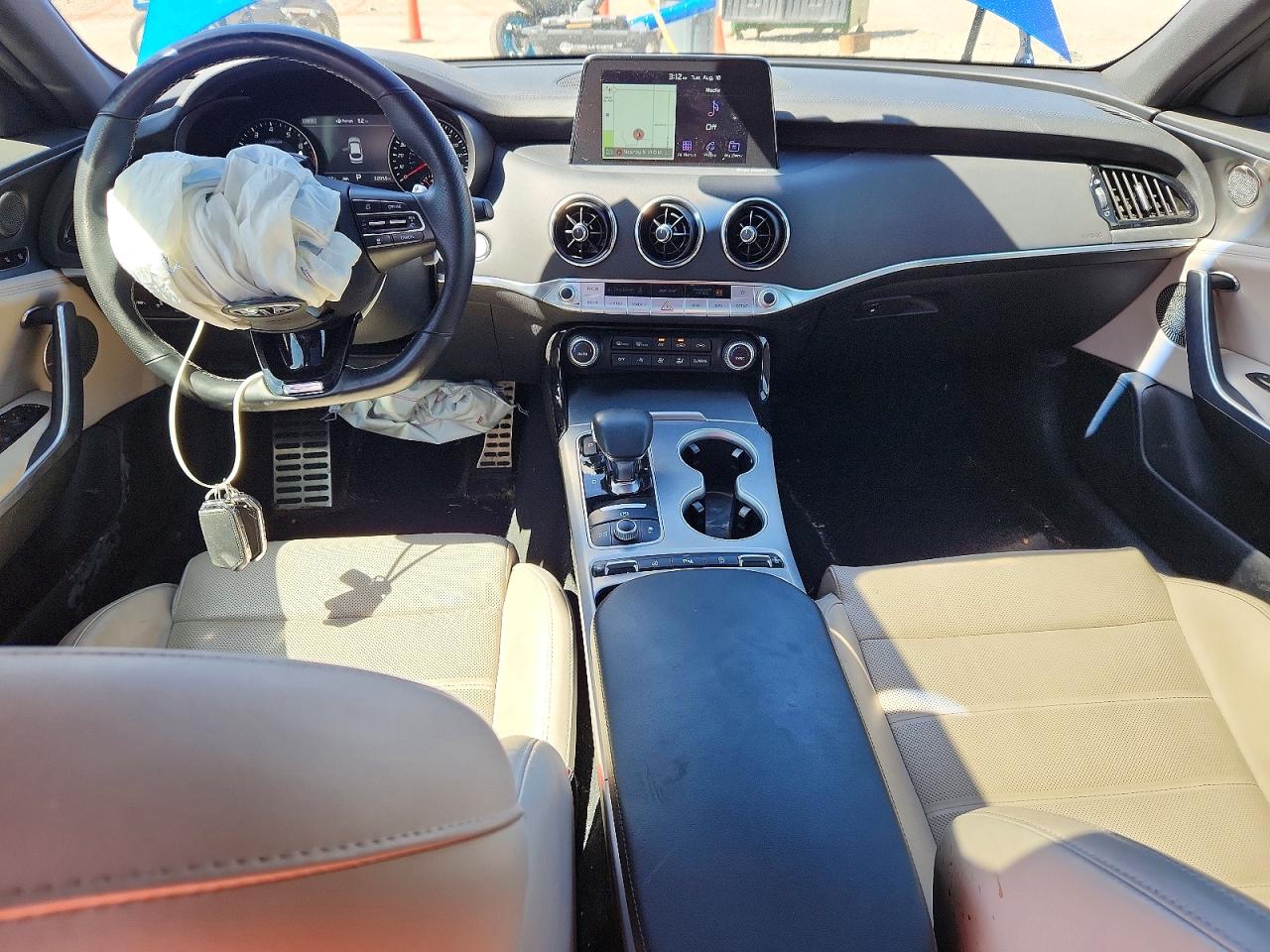 2018 Kia Stinger Gt2 Синий vin: KNAE55LC3J6035198