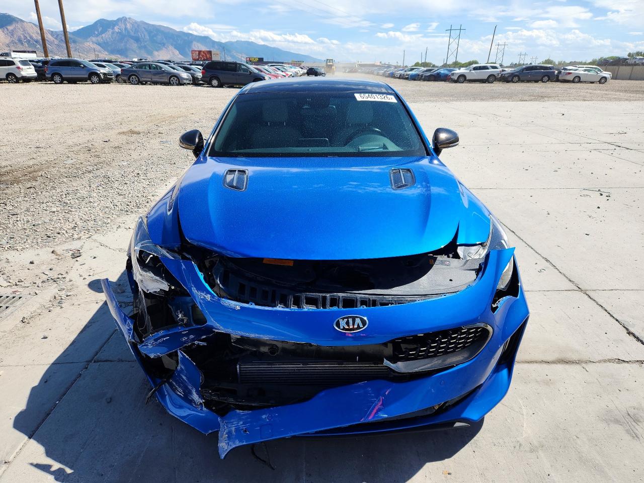 2018 Kia Stinger Gt2 Синий vin: KNAE55LC3J6035198