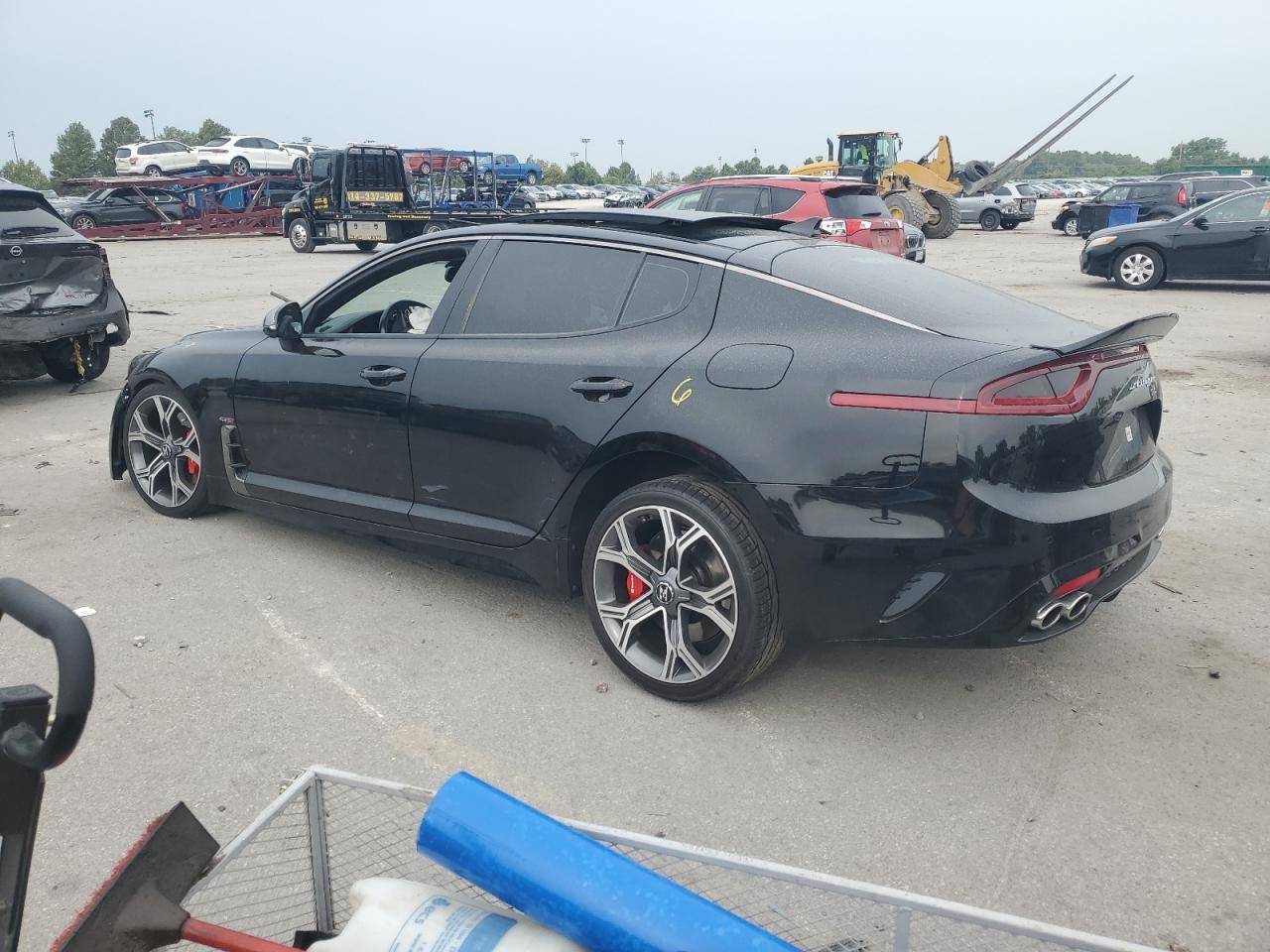 2018 Kia Stinger Gt2 Черный vin: KNAE55LC3J6038361