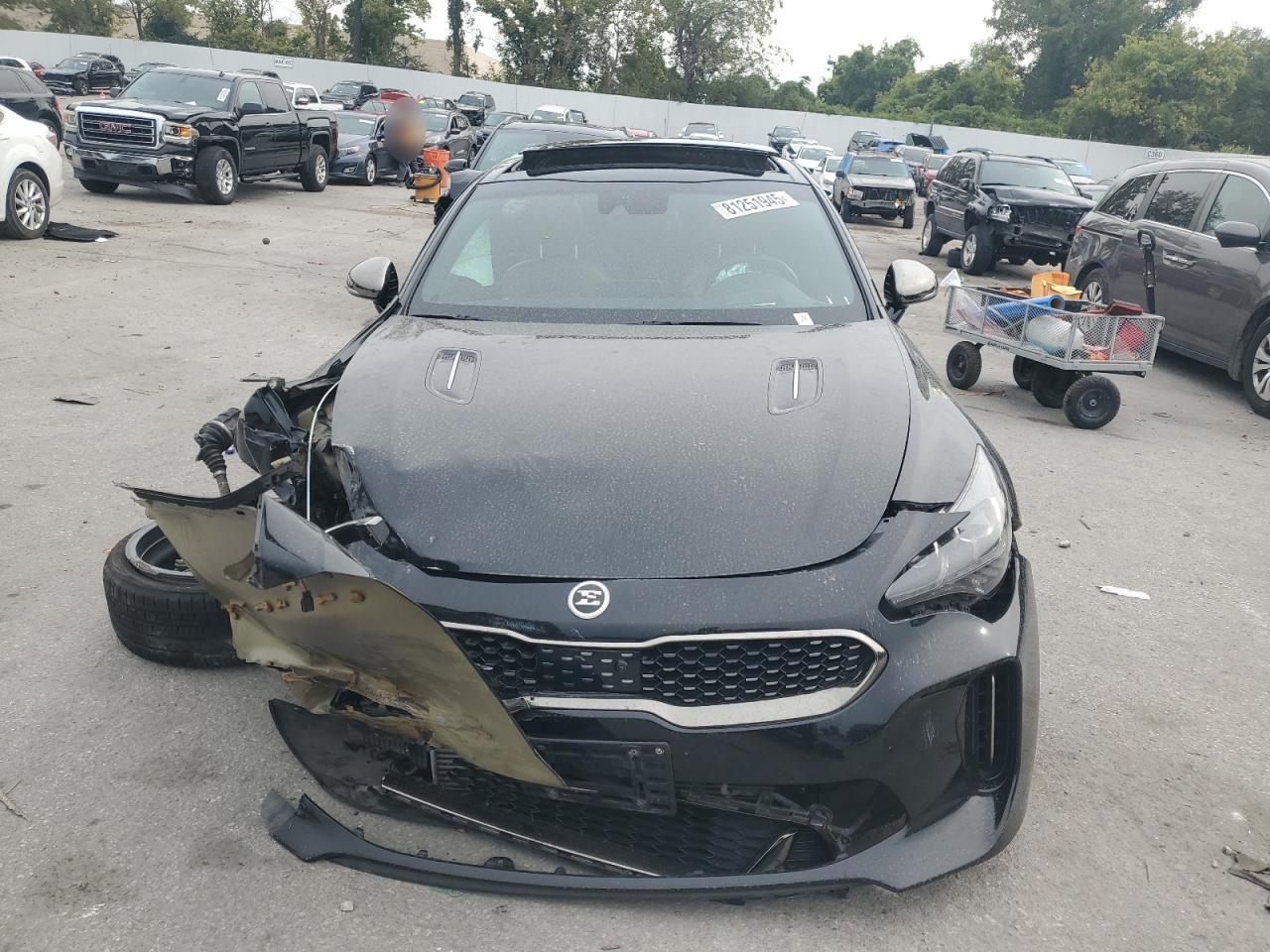 2018 Kia Stinger Gt2 Черный vin: KNAE55LC3J6038361