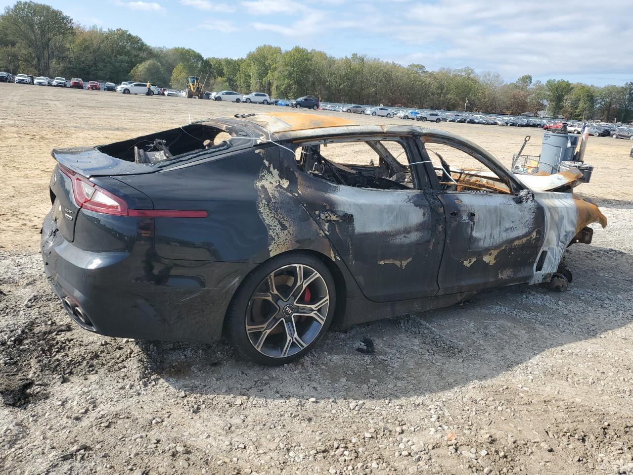 2018 Kia Stinger Gt2 Угольный vin: KNAE55LC4J6022055