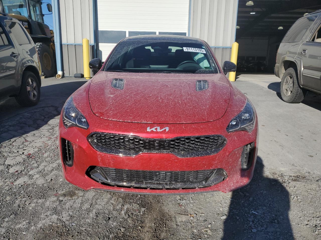 2023 Kia Stinger Gt2 Красный vin: KNAE55LC4P6122763