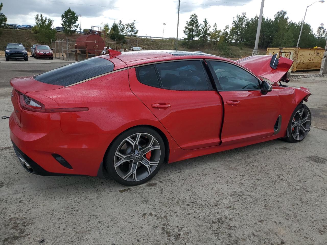 2018 Kia Stinger Gt2 Бордовый vin: KNAE55LC5J6020668
