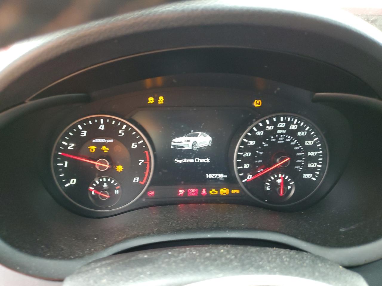 2018 Kia Stinger Gt2 Бордовый vin: KNAE55LC5J6020668