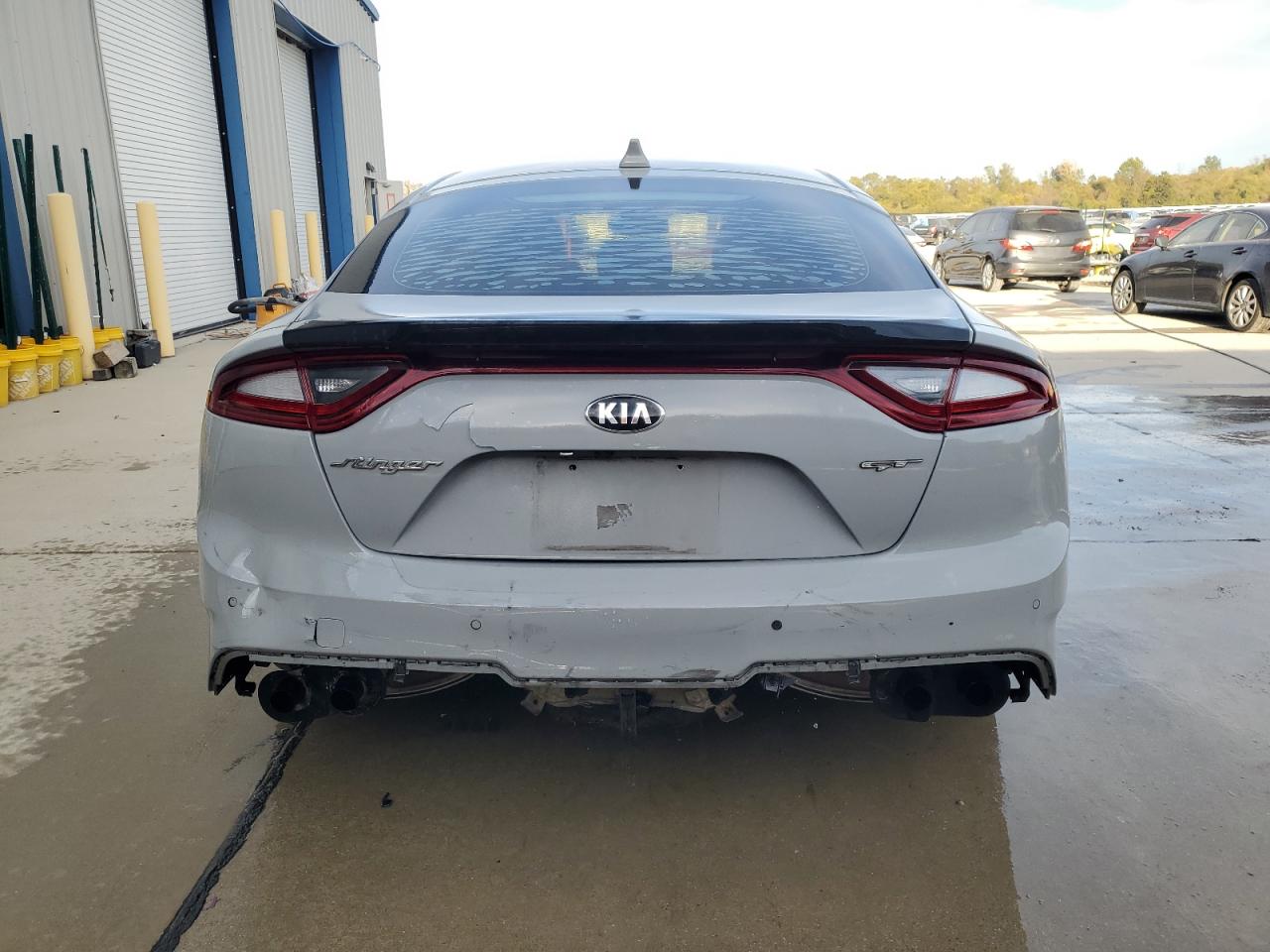 2018 Kia Stinger Gt2 Серый vin: KNAE55LC7J6022373
