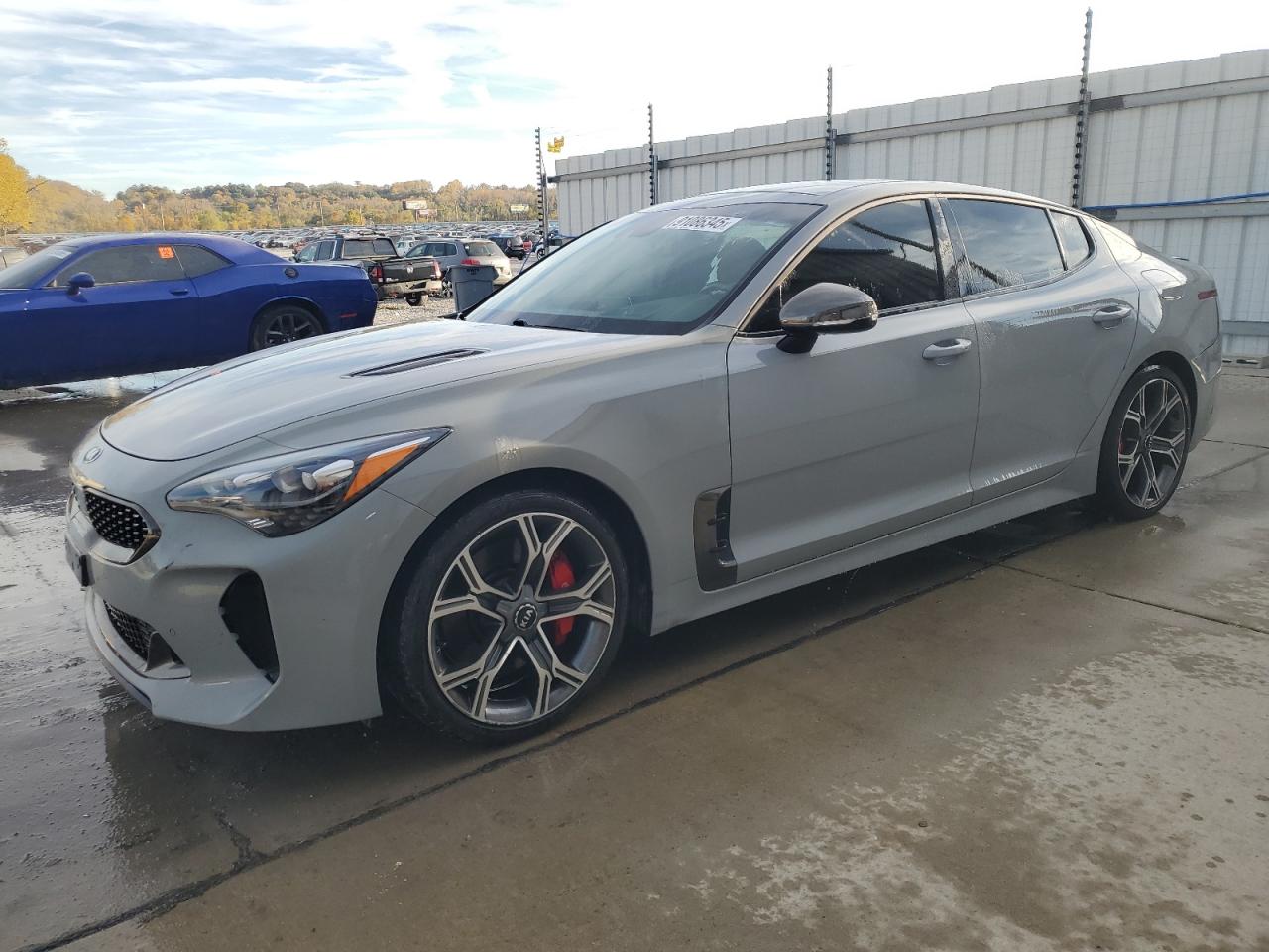 2018 Kia Stinger Gt2 Серый vin: KNAE55LC7J6022373