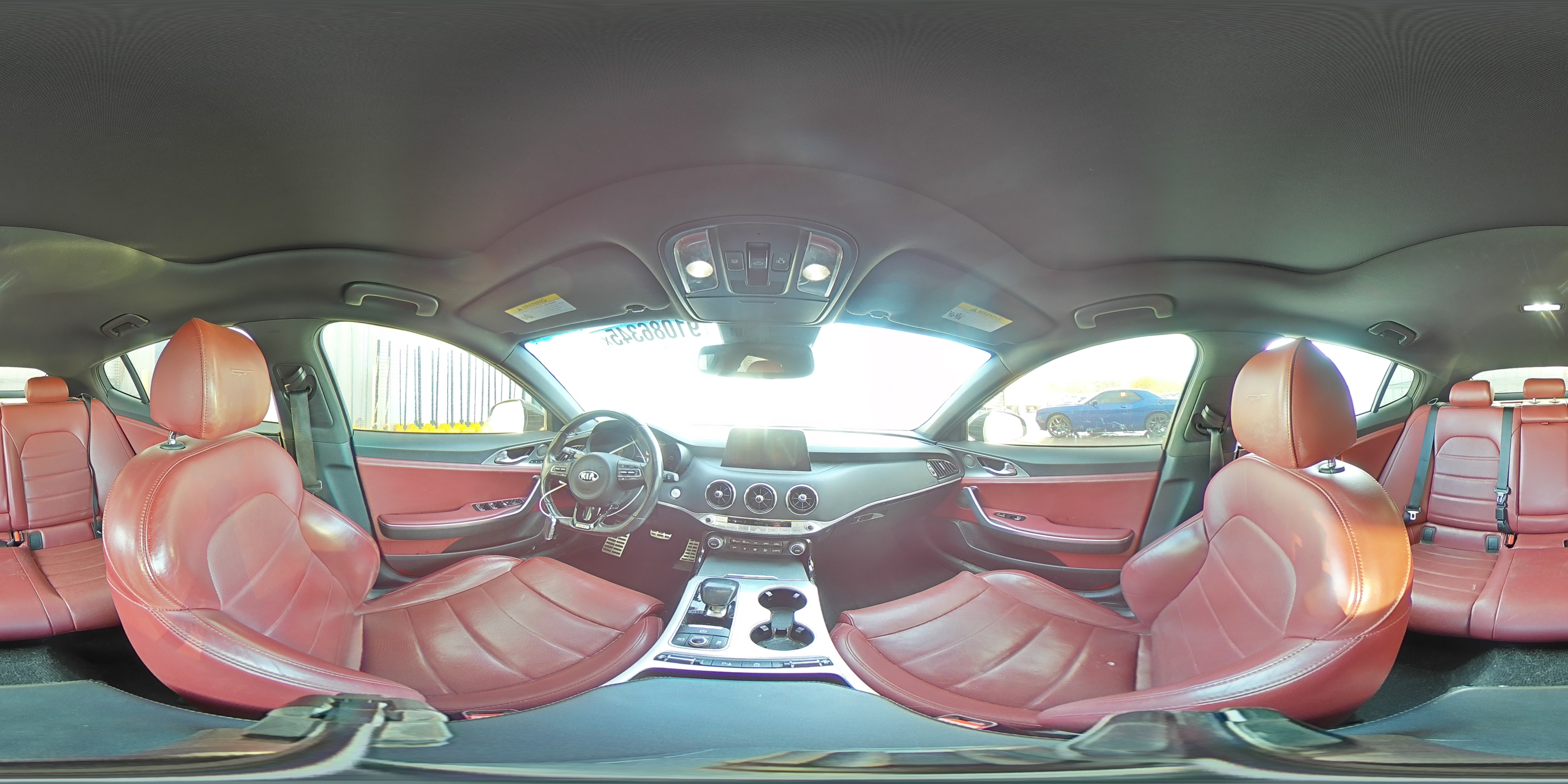 2018 Kia Stinger Gt2 Серый vin: KNAE55LC7J6022373