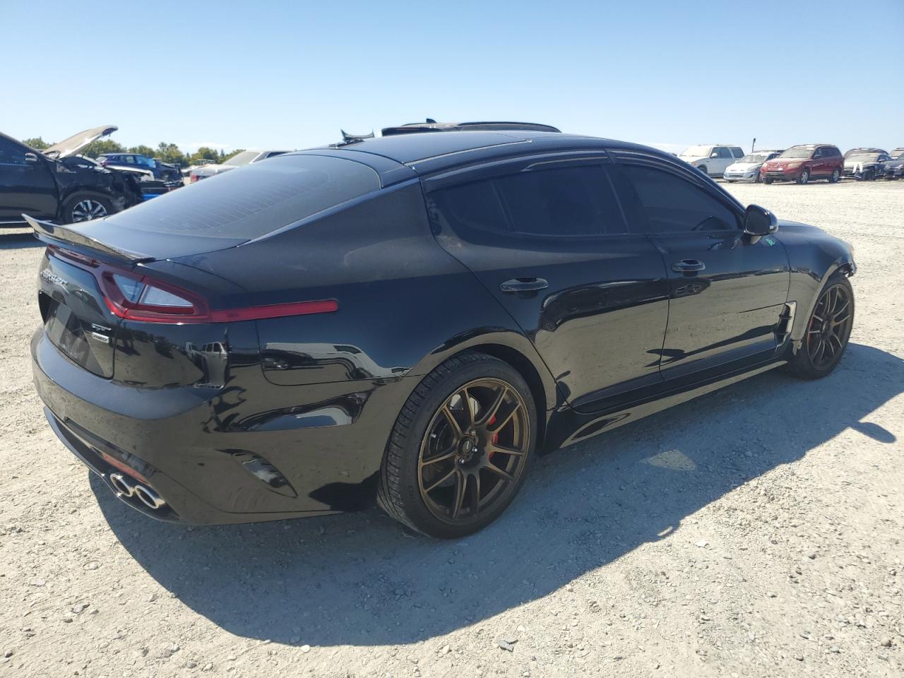 2018 Kia Stinger Gt2 Black vin: KNAE55LC7J6025211