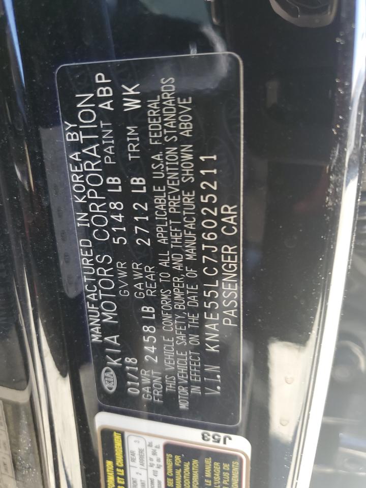 2018 Kia Stinger Gt2 Black vin: KNAE55LC7J6025211