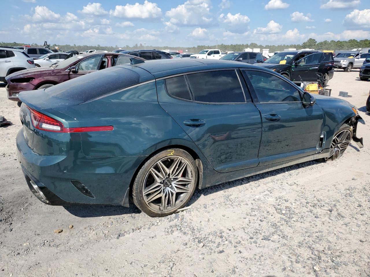2023 Kia Stinger Gt2 Teal vin: KNAE55LC8P6126279