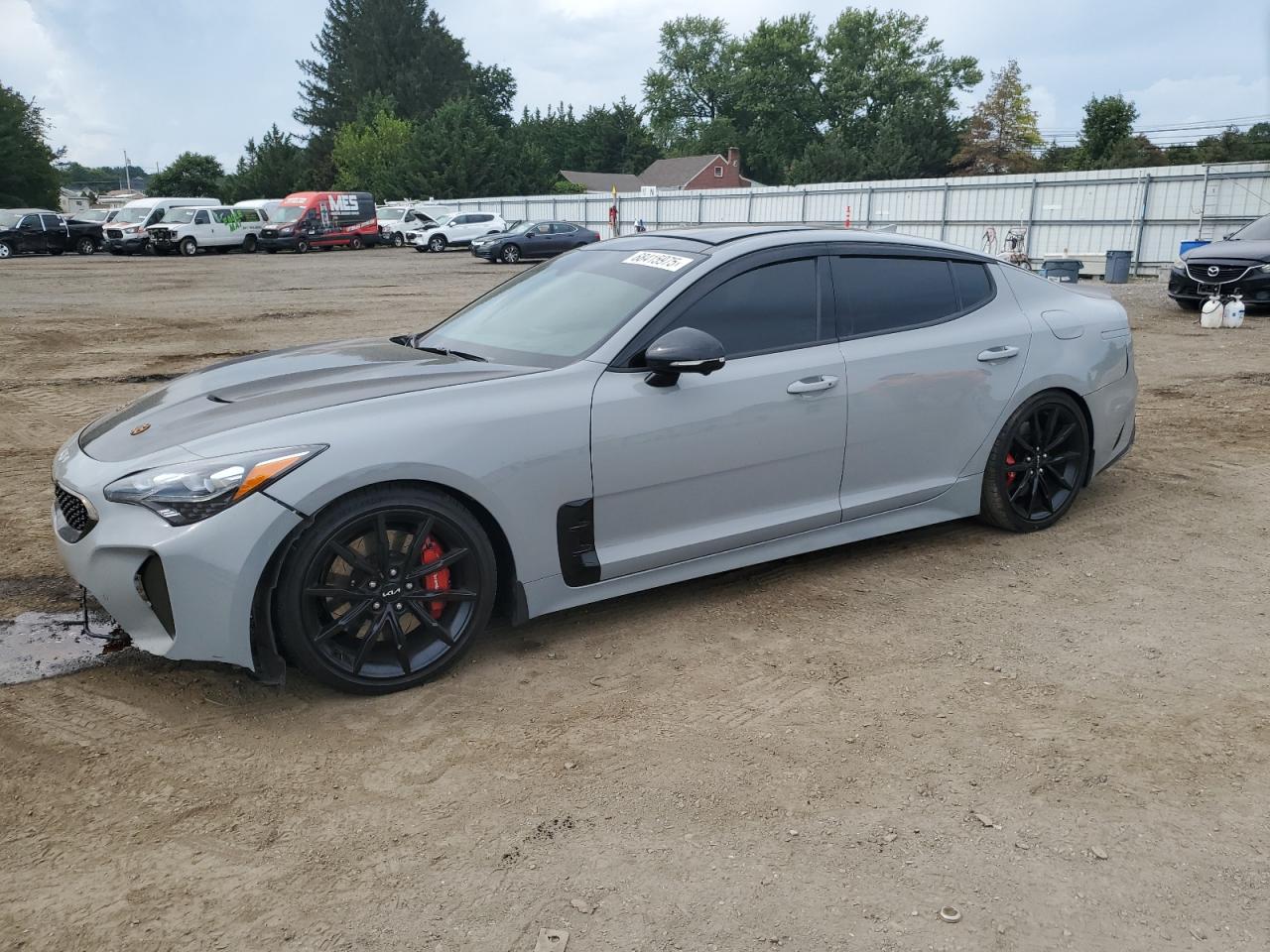 2023 Kia Stinger Gt2 Gray vin: KNAE55LC9P6127375
